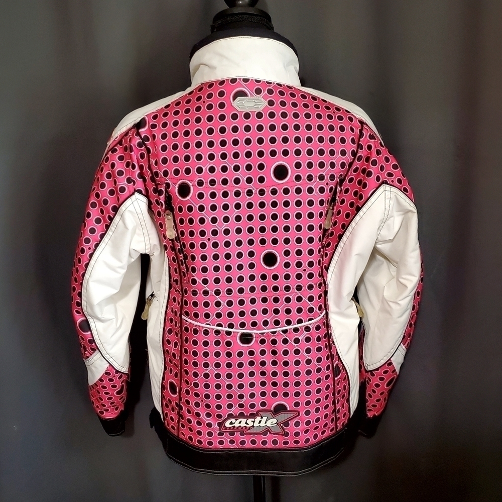 Castle X Racewear Pink Jacket Size Small - Picture 2 of 15